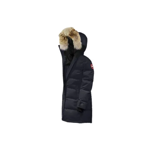 Canada Goose Shelburne Series Down Jackets Women's Dark Blue