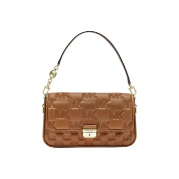 MICHAEL KORS Bradshaw Artificial Leather Shoulder Bag Crossbody Bag Shoulder Bag Women's Leather Brown