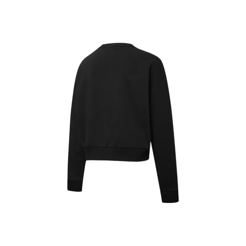 PUMA Rebel Sweatshirts Women's Black-1