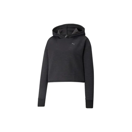 PUMA Studio Yoga Series Sweatshirts Women's Black