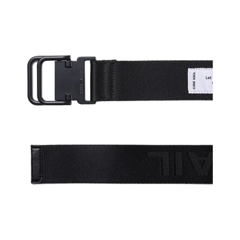 NINE NAIL Double Ring Buckle Nylon Canvas Belts Unisex Width 3.7cm-24