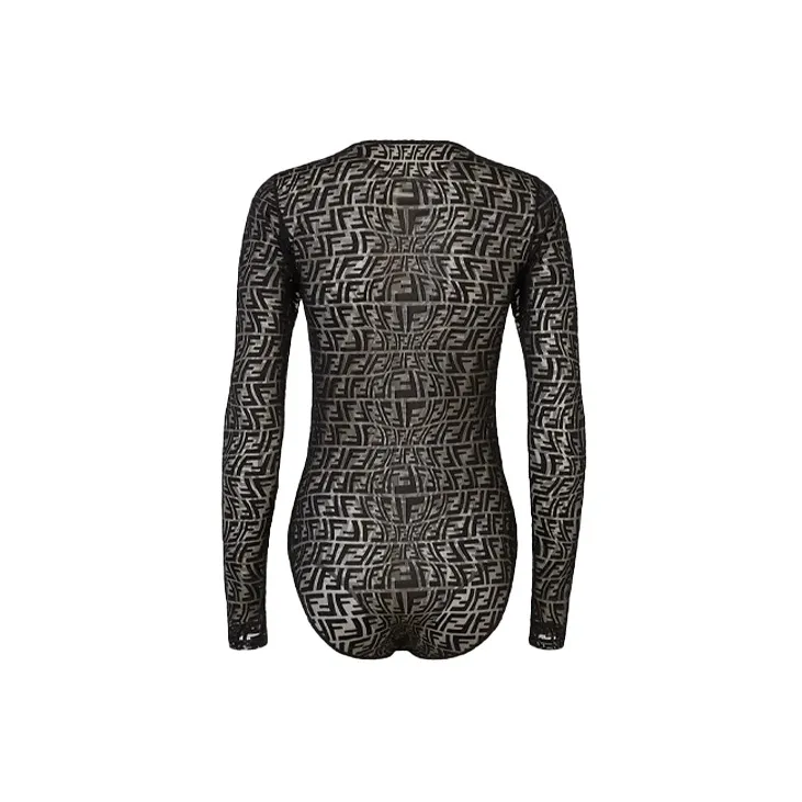 FENDI Bodysuits Women's Black-1