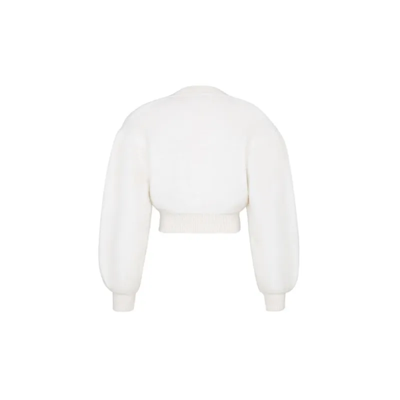 FENDI SS21 Slim Fit Knitwear Women's White-1