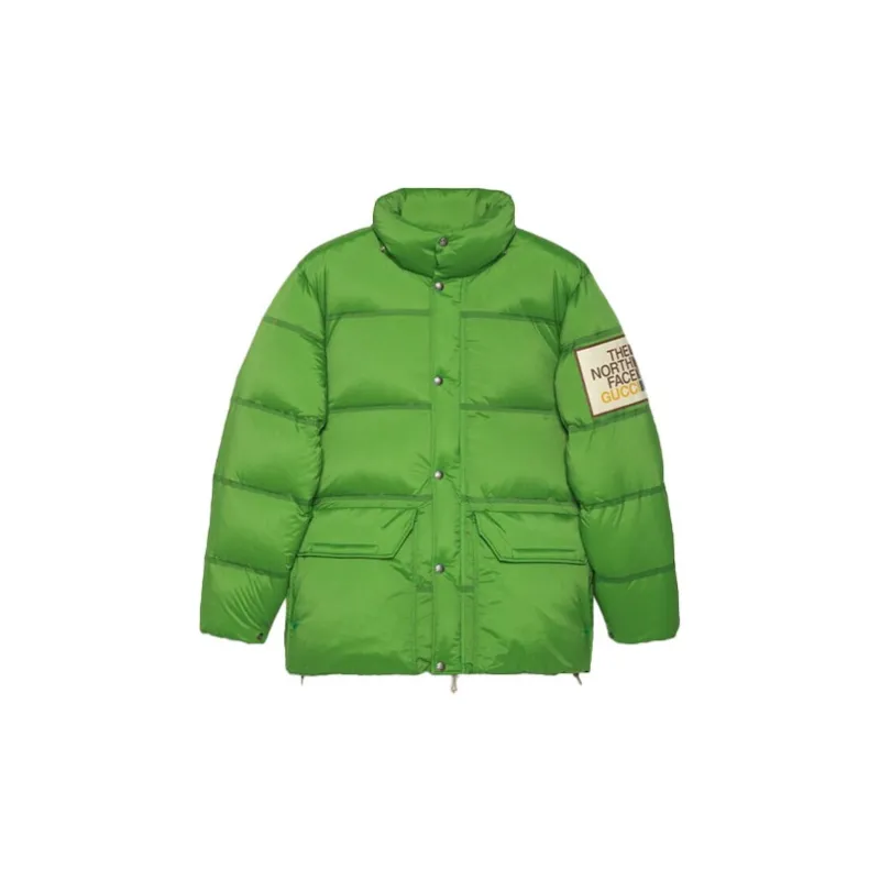 GUCCI X The North Face Padded Jacket Green-1