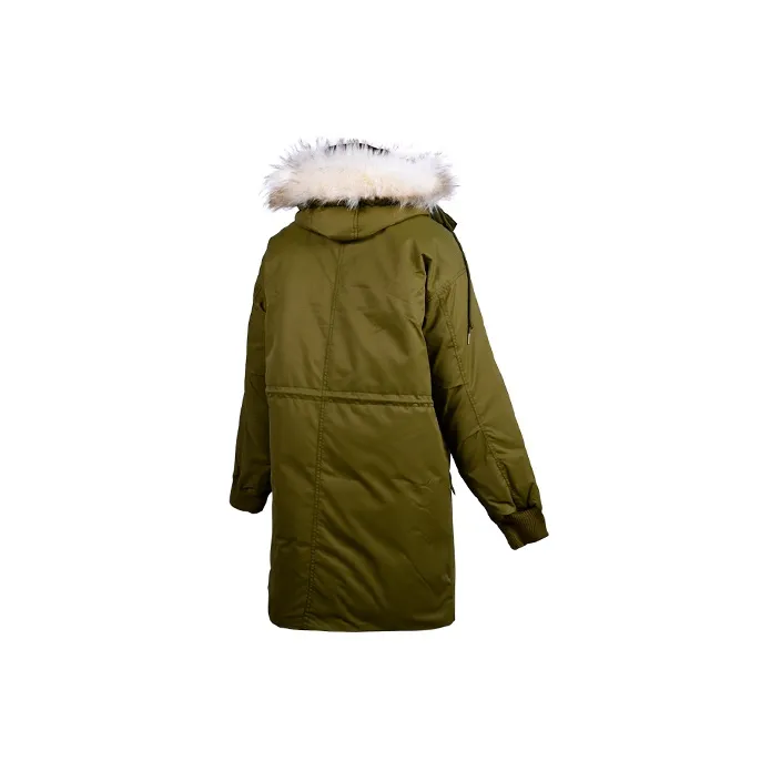 Converse Down Jacket Winter Women's Army Green-1