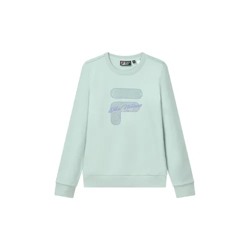 FILA Sweatshirts Women's Vanilla Cake Green