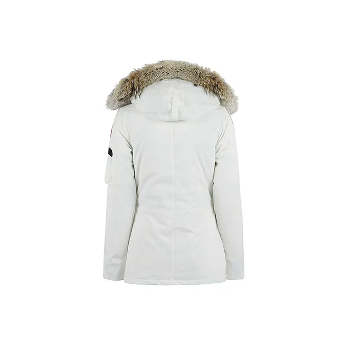 Goose Montebello Parka Canada Goose White Jacket Womens Canada