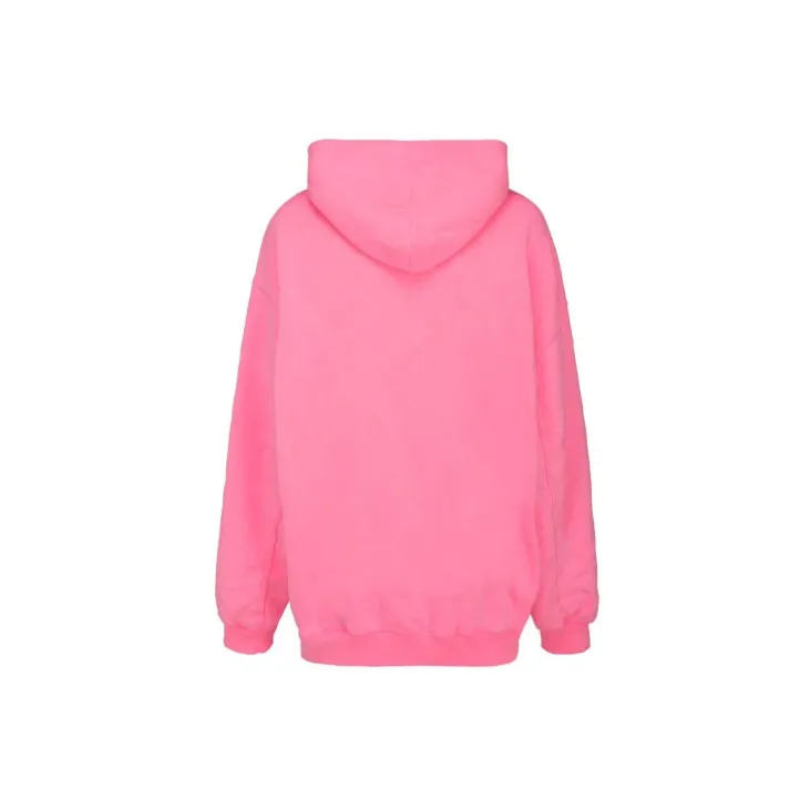 Balenciaga Sweatshirt Loose Fit Women's Pink-1
