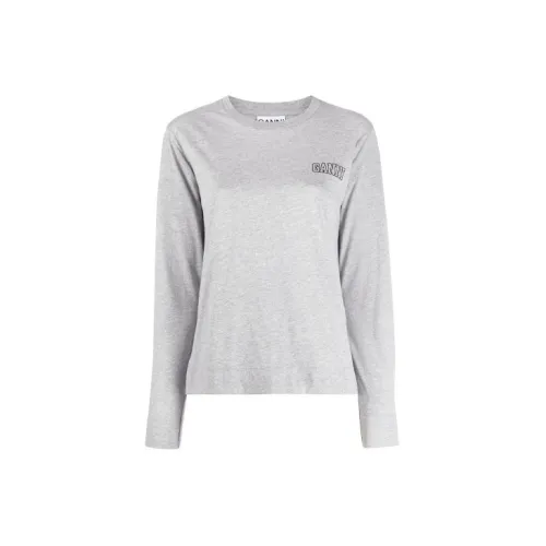 GANNI Sweatshirts Women's Gray