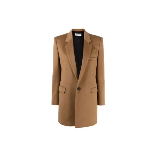 SAINT LAURENT Business Suits Women's Brown