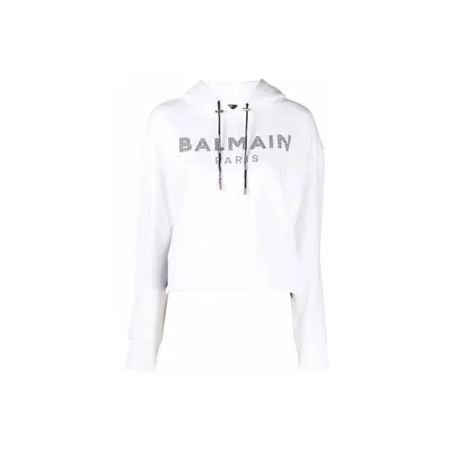 BALMAIN Sweatshirts Women's White