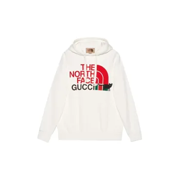 Gucci White Hoodies Sweatshirts for Women s Men s Sneakers Clothing Sale New POIZON