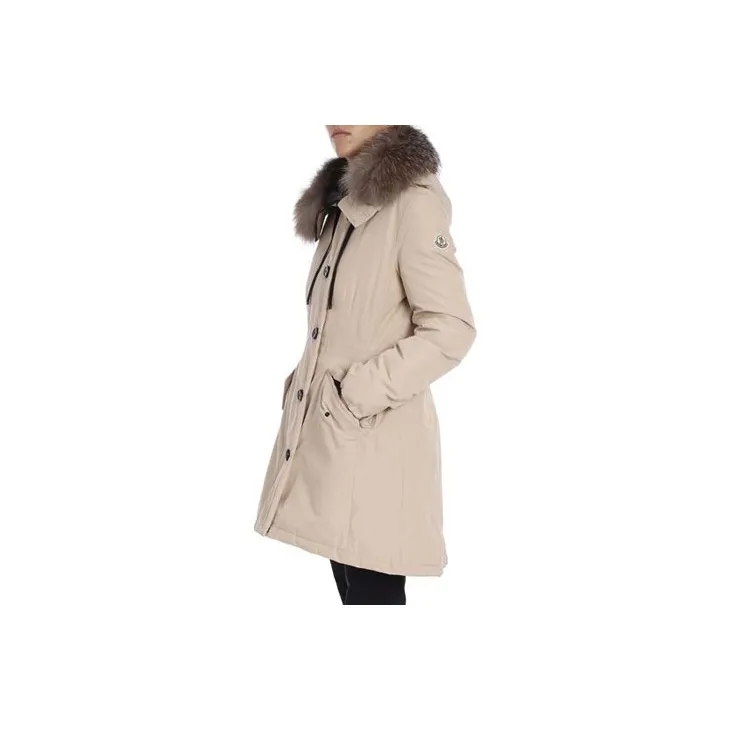 Moncler FW21 Down Jacket Women's Beige-2