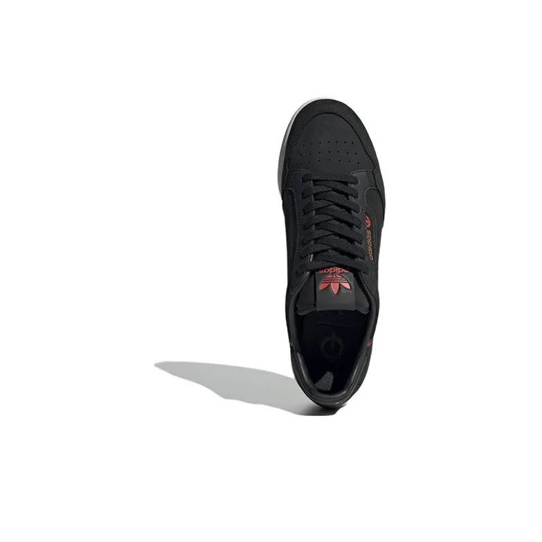 Adidas Continental 80 TfL Elizabeth Line Black Scarlet Grey-4
