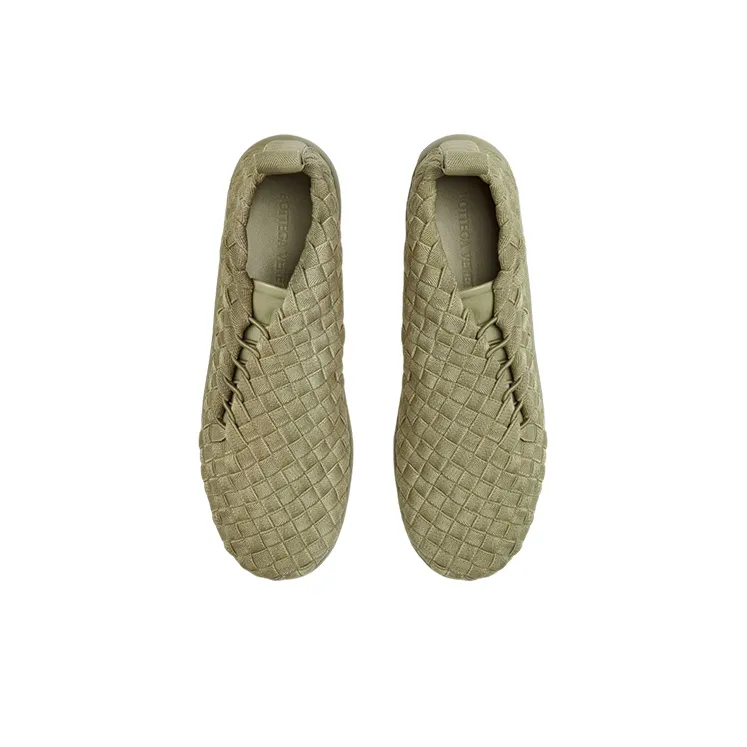 Bottega Veneta Plat Low Top Sports Casual Shoes Men's Gray-2