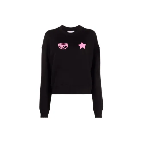 CHIARA FERRAGNI Sweatshirts Women's Black