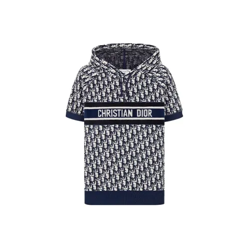 DIOR Quarterly New Products Sweatshirts Women's Marine Blue