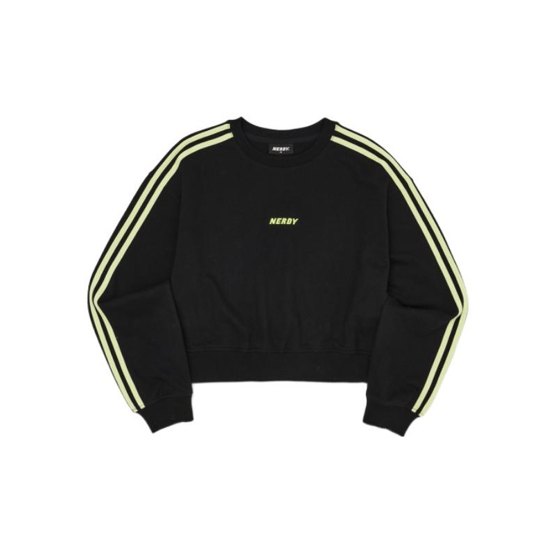 NERDY Big Logo Pullover Hoodie BLACK 21HO-I（ノルディー