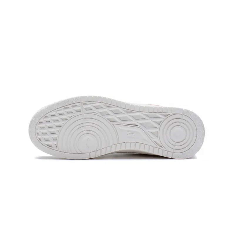 LiNing Tianji Anti Slip Wear Resistant Low Top Skateboard Shoes White Blue Light Brown-4