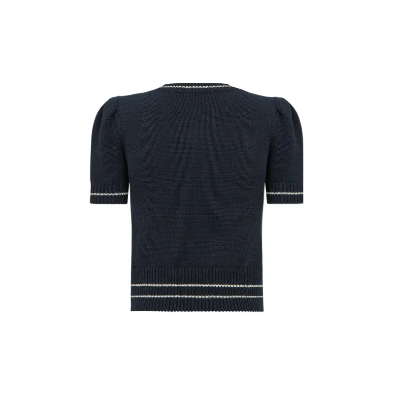 DIOR SS22 Cashmere Sweater Women's Blue-1