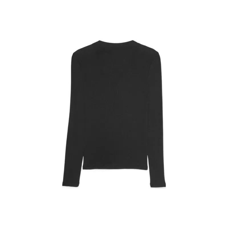 SAINT LAURENT SS22 Knitwear Women's Black-1