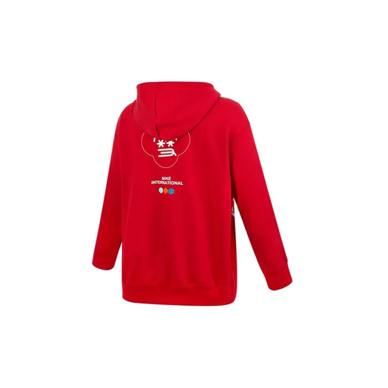 Nike Sweatshirt Women's Gym Red-1