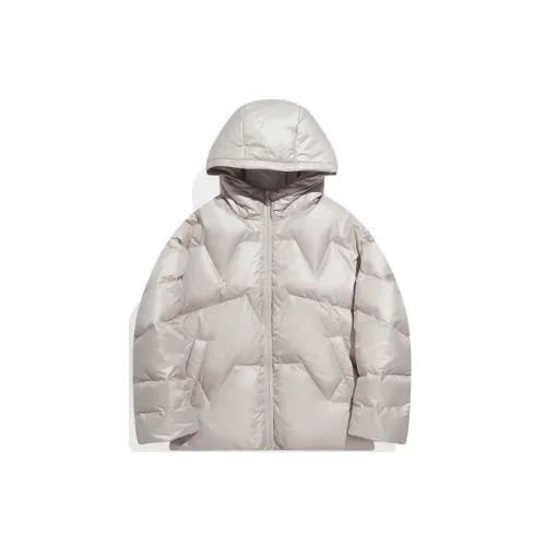 XTEP Down Jackets Women's Ash Beige