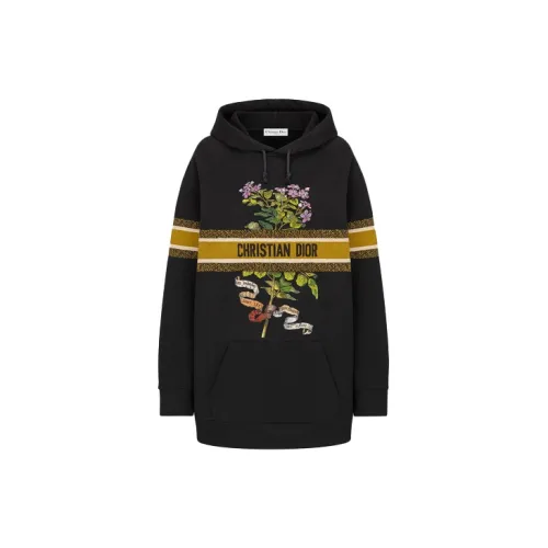 DIOR Quarterly New Products Sweatshirts Women's Black