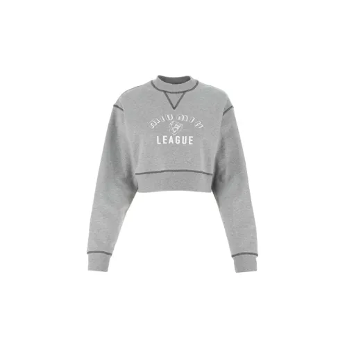 MIU MIU Sweatshirts Women's Gray