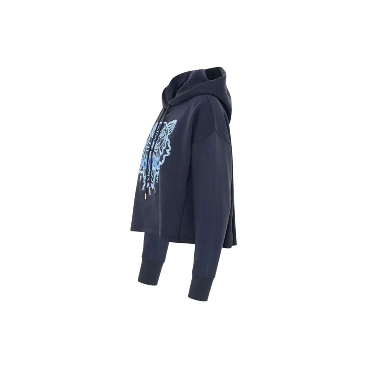 KENZO Sweatshirts Women's Gray Blue-2