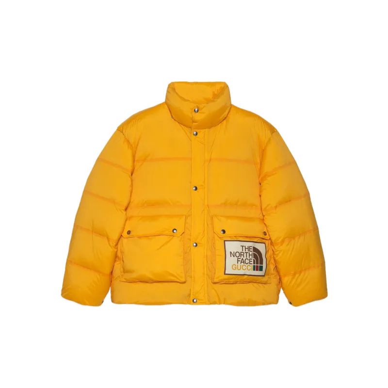 GUCCI X The North Face Padded Jacket Yellow-1