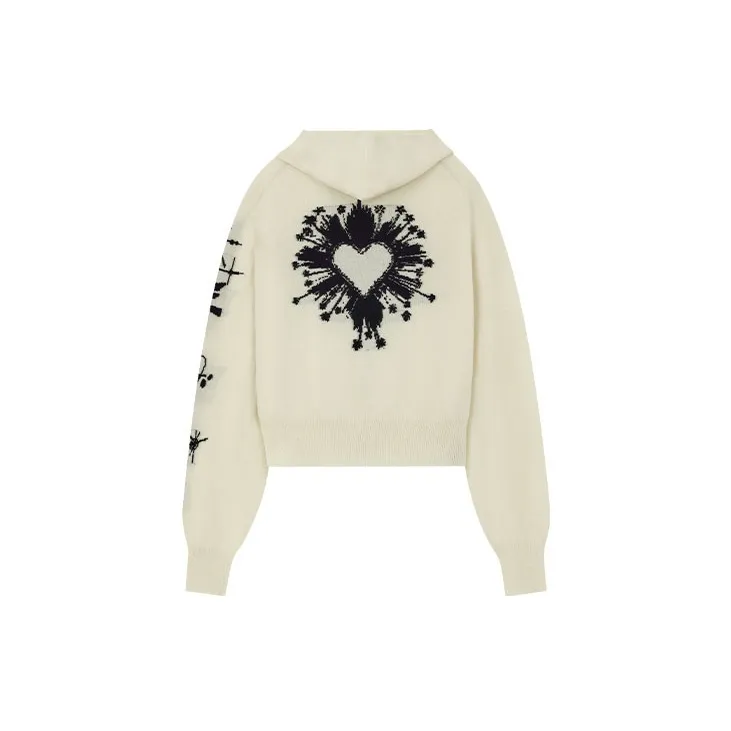 WE11DONE Cashmere Sweaters Women's White-1