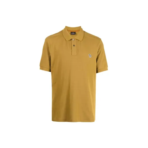 PS By Paul Smith Polo Shirts Men Yellow