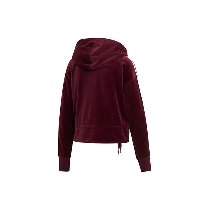 Adidas Originals Sweatshirt Women's Dark Reddish Purple-1