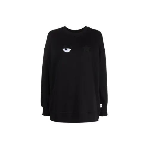 CHIARA FERRAGNI Sweatshirts Women's Black