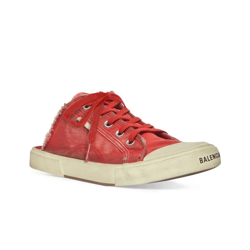 Balenciaga Paris Mule Red-1
