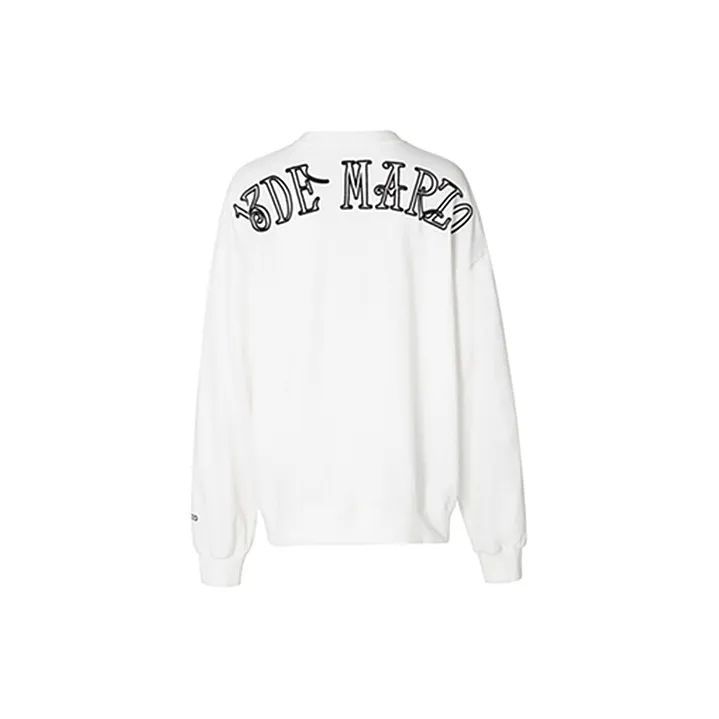 13 DEMARZO Sweatshirts Women's White-1