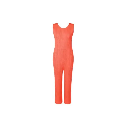 PLEATS PLEASE ISSEY MIYAKE Jumpsuits Women's Orange