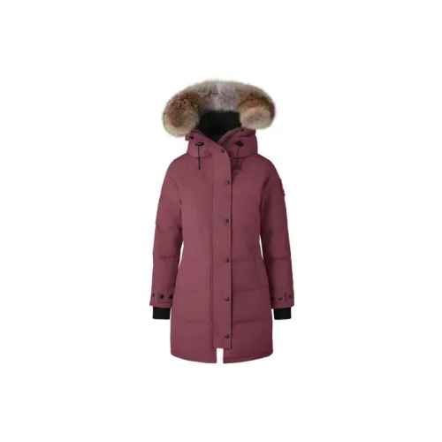 Canada Goose Shelburne Series Down Jackets Women's Bone Wood Color