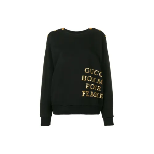 GUCCI Sweatshirts Women's Black