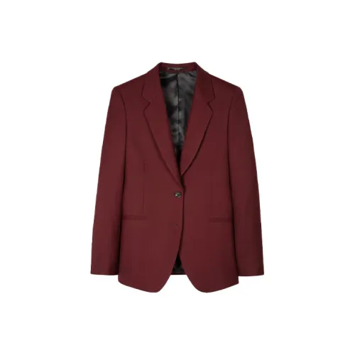 Paul Smith Business Suits Women's Deep Red