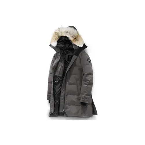 Canada Goose Shelburne Series Down Jackets Women's Coast Gray