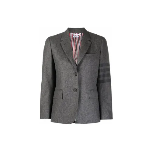 THOM BROWNE Business Suits Women's Gray Mixed Color