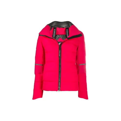 Canada Goose HyBridge Down Jackets Women's Red