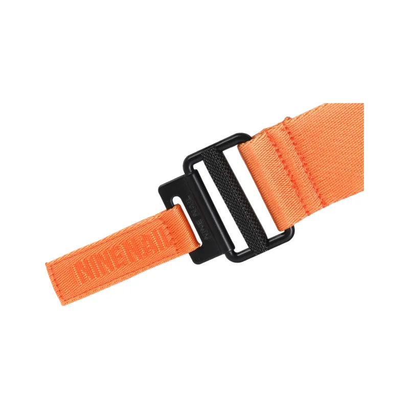 NINE NAIL Smooth Buckle Nylon Canvas Belts Unisex Width 3.7cm-15
