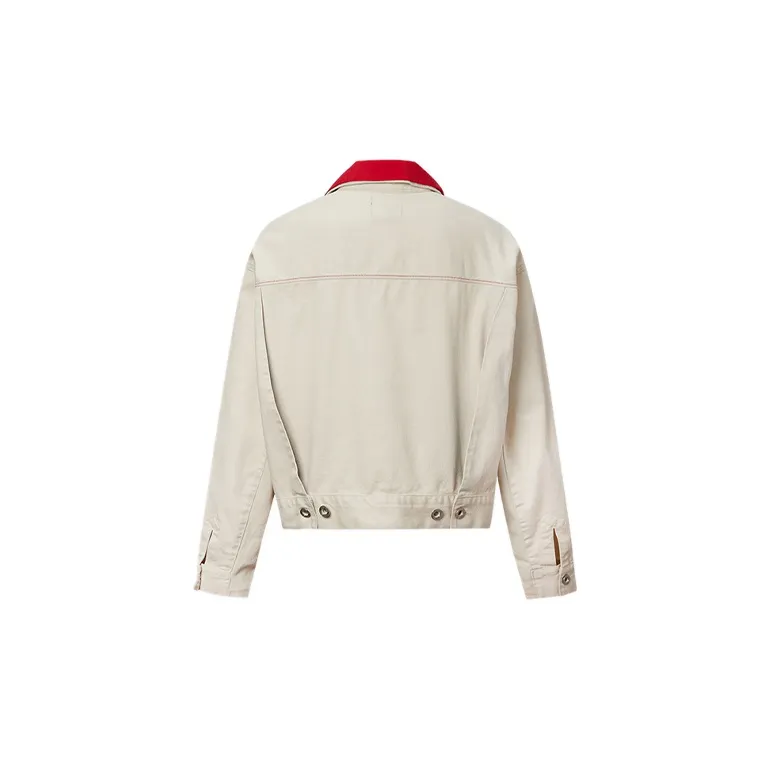 Converse Jackets Women's Beige-2