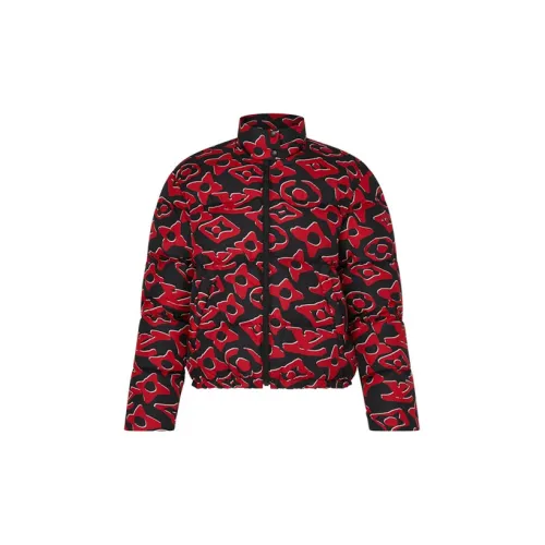 LOUIS VUITTON New Quarterly Products Of LV Down Jackets Women's Red