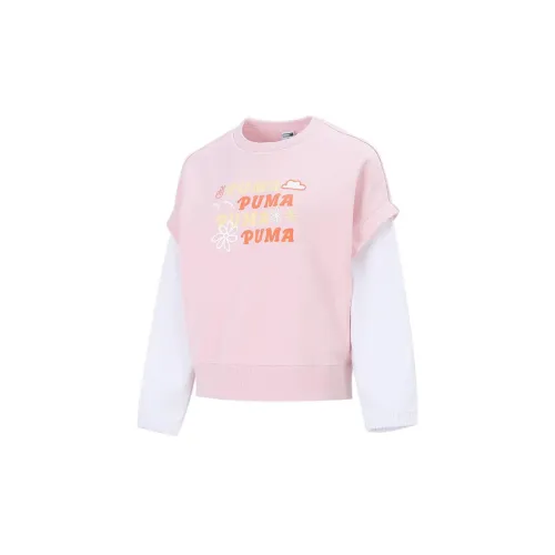 PUMA Sweatshirts Women's Pink