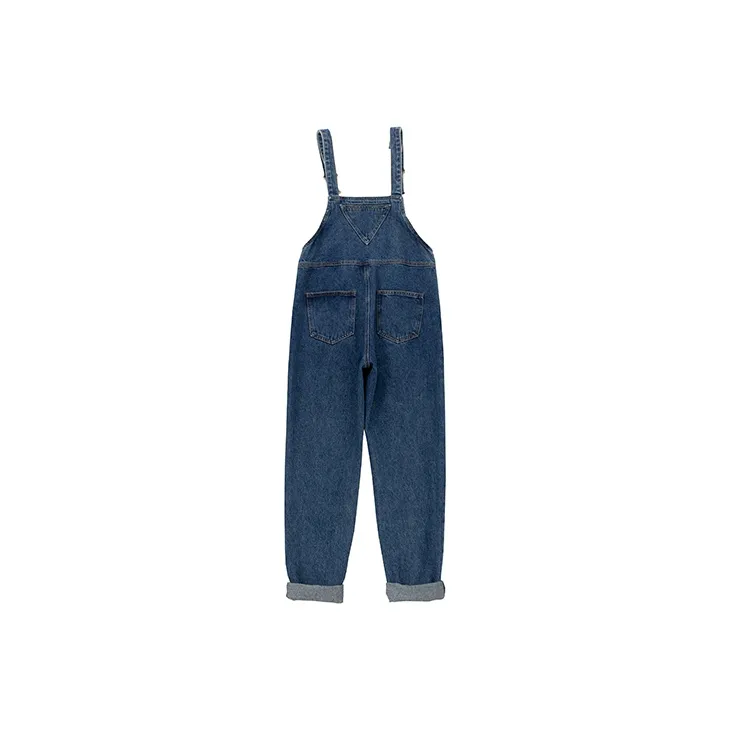 SOON FLOWER Overalls Spring Summer Women's Blue-1