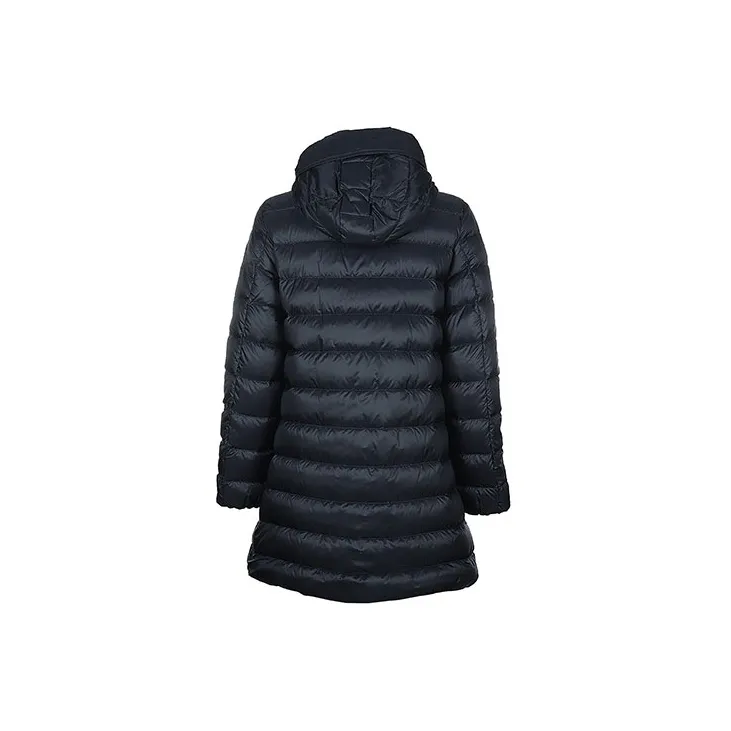 Moncler Gnosia Cowneck Long Jacket 'Navy'-1